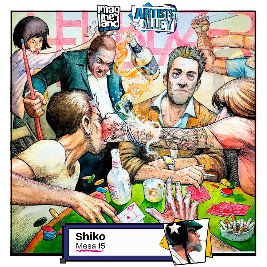 Shiko — mesa 15